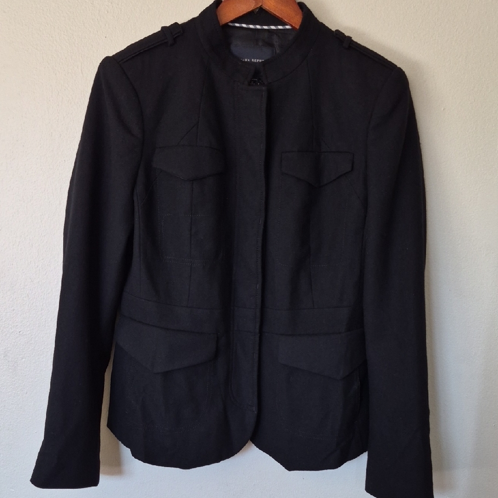 Banana Republic Black Utility Jacket for Women